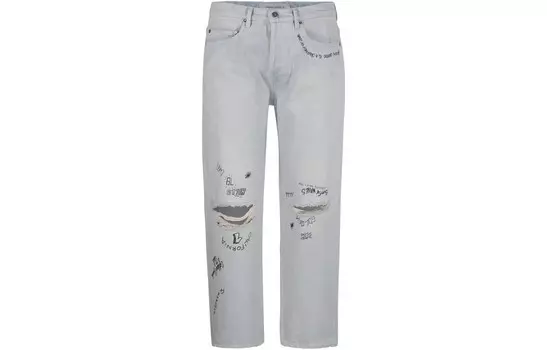 Джинсы мужские синие Golden Goose, синий