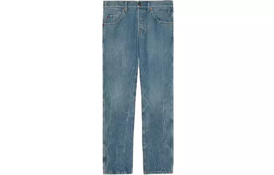Джинсы мужские синие Gucci, синий