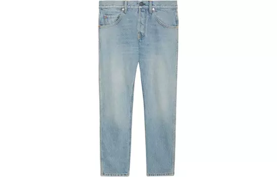 Джинсы мужские синие Gucci, синий