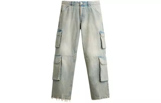 Джинсы мужские синие Zara, синий