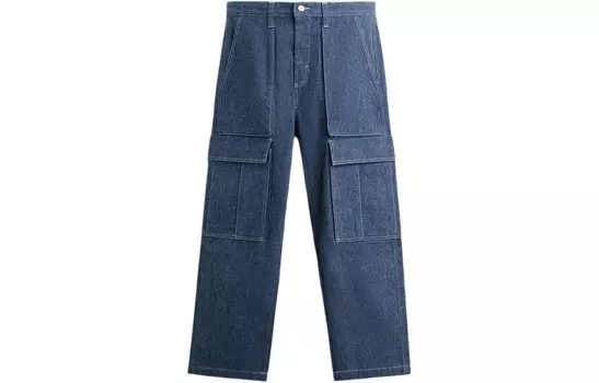 Джинсы мужские синие Zara, синий