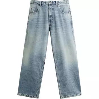 Джинсы мужские средние синие Zara, синий