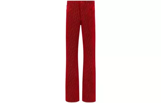 Джинсы мужские SS23 Lunar New Year красные Dior, красный