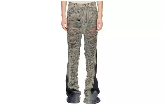 Джинсы мужские стираные синие Rick Owens Drkshdw, синий