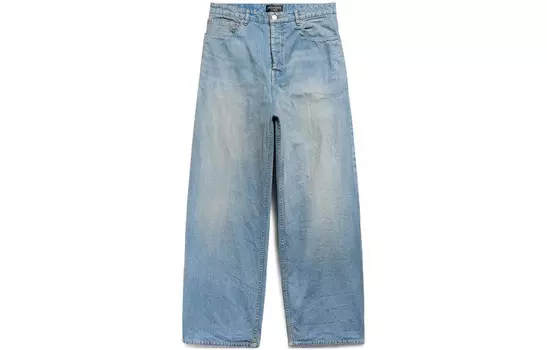 Джинсы мужские светло-голубые Balenciaga, светло-голубой