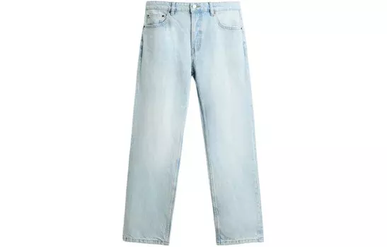 Джинсы мужские светло-голубые Zara, светло-голубой