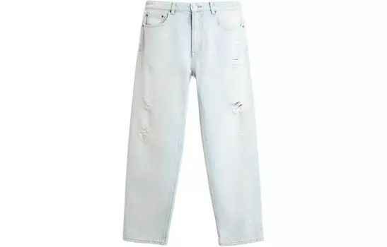 Джинсы мужские светло-голубые Zara, светло-голубой