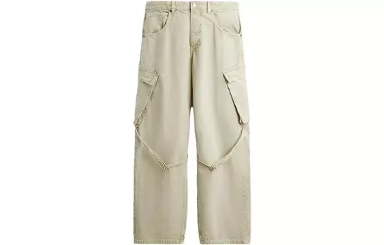 Джинсы мужские светло-хаки Zara, хаки