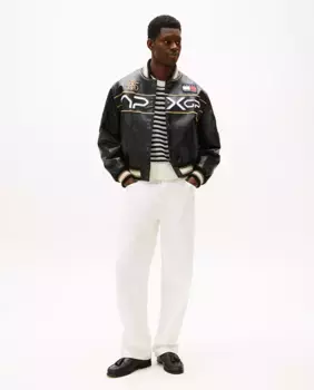 Джинсы мужские свободного кроя relaxed fit Tommy Hilfiger, белый