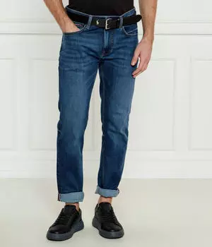 Джинсы мужские Tommy Hilfiger с отворотами, синий