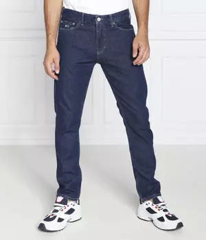 Джинсы мужские Tommy Jeans Slim Fit с логотипом, синий