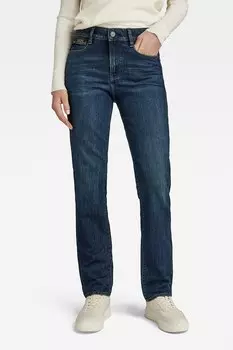 Джинсы на теле с потертым эффектом G-Star Raw, синий