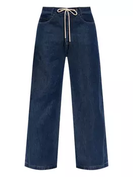 Джинсы на завязках MUNTHE, синий