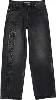 Джинсы Nahmias Kodak 'Charcoal', черный