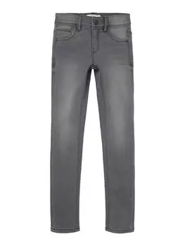 Джинсы name it hose slim fit, цвет light grey denim