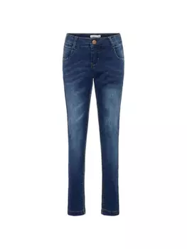 Джинсы name it Mdchen Basic Stretch, синий