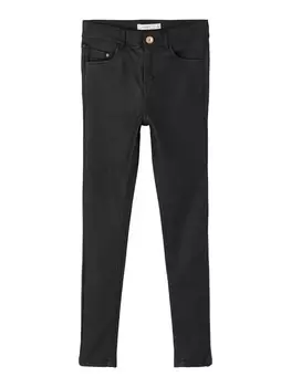 Джинсы name it Mdchen High Waist Stoffhose, черный