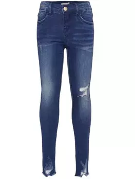 Джинсы name it Mdchen Knee Cut Detail, синий