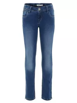 Джинсы name it Mdchen Slim Fit Stretch hose, синий