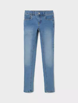 Джинсы name it Skinny Denim Hose NKFPOLLY, светло синий