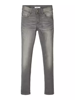 Джинсы name it Skinny Fit Jeans fr Mdchen, цвет Light Grey Denim