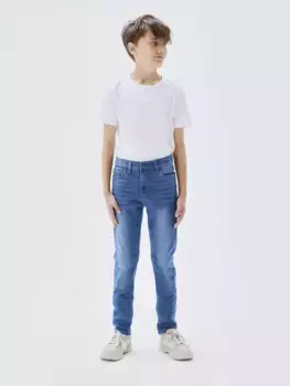 Джинсы Name It стрейч "NKMTHEO DNMCLAS PANT NOO", джинсовый