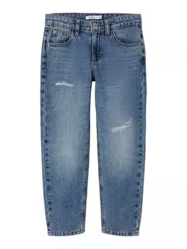 Джинсы NAME IT Tapered Jeans NKMSilas, синий деним