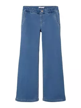 Джинсы NAME IT Wide leg Jeans Salli, синий деним