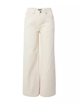 Джинсы Nasty Gal Wide leg Jeans, экрю