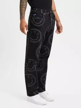 Джинсы натэ Hugo Blue, черный