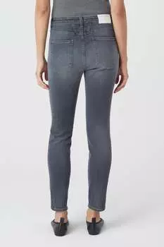 Джинсы – название стиля SKINNY PUSHER CLOSED, цвет mid grey