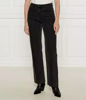 Джинсы не допускаются. Straight fit Desigual, черный