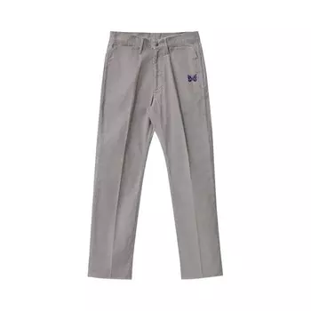 Джинсы Needles Straight Jean Light Grey, серый