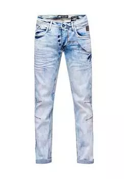 Джинсы необычного дизайна Rusty Neal, голубой