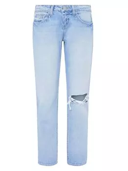Джинсы Nevia с низкой посадкой и напуском L'AGENCE