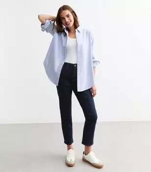 Джинсы New Look Hannah прямые, темно-синий