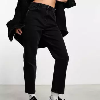 Джинсы New Look Straight Leg, черный