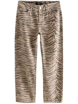 Джинсы Next Regular Jeans, коричневый