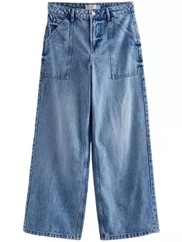 Джинсы Next Wide leg Jeans, синий