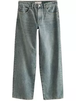 Джинсы Next Wide leg Jeans, зеленый