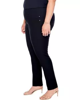 Джинсы NIC+ZOE Plus Size Wonderstretch Jeans, цвет Black Onyx