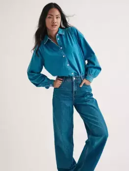 Джинсы Nobody's Child Organic Cotton Wide Leg, синий