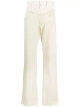 Джинсы Noemie прямого кроя ISABEL MARANT, нейтральный