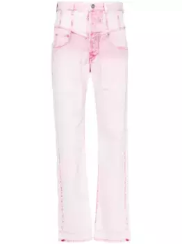 Джинсы Noemie прямого кроя ISABEL MARANT, розовый