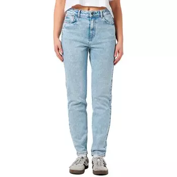 Джинсы Noisy May Moni Straight Ankle Fit Az359Lb high waist, синий