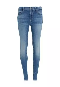 Джинсы Nora, пятикарманные, шлевки для ремня, женские TOMMY Jeans, цвет Denim Medium