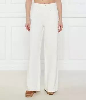 Джинсы новые джерси Flare fit Desigual, белый