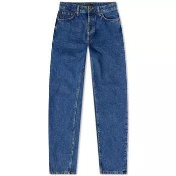 Джинсы Nudie Jeans Co Джинсы Breezy Britt с высокой талией и узкими штанинами
