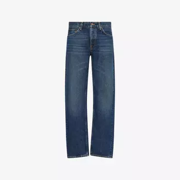 Джинсы Nudie Jeans Rufus прямого кроя, голубой