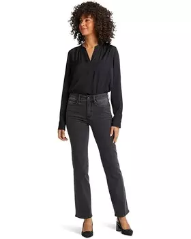 Джинсы NYDJ High-Rise Marilyn Straight in Cloud Stone, цвет Cloud Stone